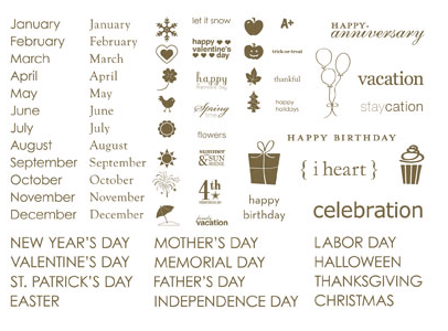 Calendar Basics Digital Kit
